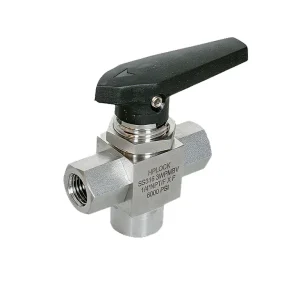 Panel Mounting Ball Valve T-Port