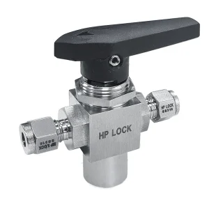 Panel Mounting Ball Valve T-Port (OD to TH)