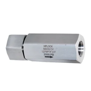 Check Valve – High Pressure Spring Load Type